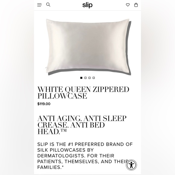 Slip Silk Queen Pillowcases (2) - Picture 3 of 8